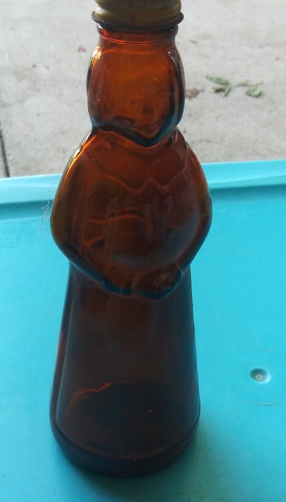 1960s Mrs.buttersworth glass container